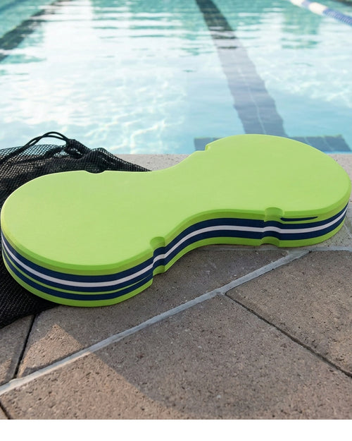Kamru Figure-Eight Pull-Kick Training Float 32 cm Lime Navy - Lifestyle view